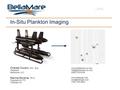 In-Situ Plankton Imaging  (858) 578-8108 Marina Murzina, Ph.D. President & CTO Traklogik, Inc