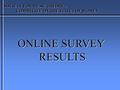 SOCIETY FOR MUSIC THEORY – COMMITTEE ON THE STATUS OF WOMEN ONLINE SURVEY RESULTS.