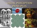 ‘rules’ that we apply to visual information  to assist our organization and interpretation of the information in consistent meaningful ways.