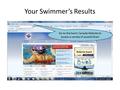 Your Swimmer’s Results Go to the Swim Canada Website to access a variety of possibilities!