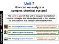 Chemistry XXI M2. Detecting Electron Sharing. M1. Tracking Electron Transfer Detect electron transfer among reacting species in a system. Analyze electron.