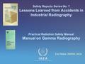 IAEA International Atomic Energy Agency Safety Reports Series No. 7 Lessons Learned from Accidents in Industrial Radiography Practical Radiation Safety.