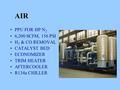 AIR PPU FOR HP N 2 6,200 SCFM, 156 PSI H 2 & CO REMOVAL CATALYST BED ECONOMIZER TRIM HEATER AFTERCOOLER R134a CHILLER.