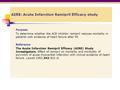 AIRE: Acute Infarction Ramipril Efficacy study Purpose To determine whether the ACE inhibitor ramipril reduces mortality in patients with evidence of heart.