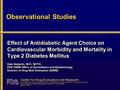 Center for Drug Evaluation and Research Joint Meeting of the Endocrinologic and Metabolic Drugs Advisory Committee and the Drug Safety and Risk Management.