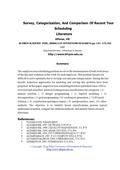 1. 2. 3. 4. 5. 6. 7. 8. © Survey, Categorization, And Comparison Of Recent Tour Scheduling Literature Alfares, HK KLUWER ACADEMIC PUBL, ANNALS OF OPERATIONS.