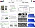 Dynamic Refraction Stereo 7. Contributions Refractive disparity optimization gives stable reconstructions regardless of surface shape Require no geometric.