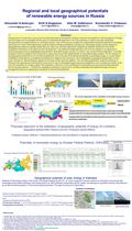 Regional and local geographical potentials of renewable energy sources in Russia Alexander A.Solovyev Kirill S.Degtyarev