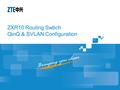 ZXR10 Routing Swtich QinQ & SVLAN Configuration