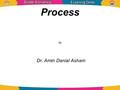 Process by Dr. Amin Danial Asham. References Operating System Concepts ABRAHAM SILBERSCHATZ, PETER BAER GALVIN, and GREG GAGNE.