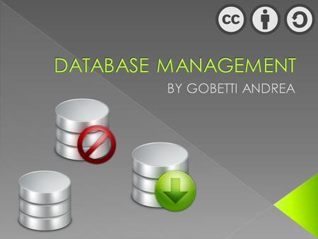  Integrated set of data files  allows easy cross-referencing of related data items  promotes integrity  eliminates redundancy.