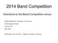 2014 Band Competition Directions to the Band Competition venue. Captain Bellenden Hutcheson VC Armoury 70 Birmingham Street, Toronto, ON M8V 3W6 (informally.