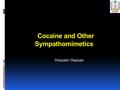 Hossam Hassan Cocaine and Other Sympathomimetics.