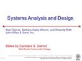 PowerPoint Presentation for Dennis, Wixom, & Roth Systems Analysis and Design, 3rd Edition Copyright 2006 © John Wiley & Sons, Inc. All rights reserved.