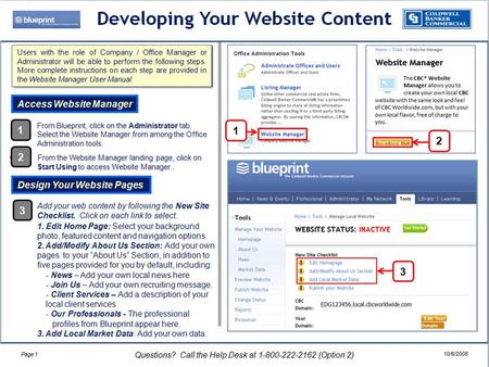 Making Your Website Public From the left panel of the Website Manager page, select Preview Website. A landing page will open. Click on the orange Preview.