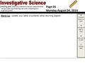 Warm-up: Update your table of contents while returning papers. Page 26 Monday August 04, 2014 Learning goal: Make accurate and precise measurements using.