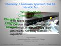 Chapter 13 Chemical Kinetics Chemistry: A Molecular Approach, 2nd Ed. Nivaldo Tro Roy Kennedy Massachusetts Bay Community College Wellesley Hills, MA Copyright.