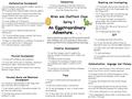 An Eggstraordinary Adventure... Communication, language and literacy To show an understanding of how information can be found in non-fiction texts to answer.