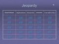 Jeopardy Exact Values ApplicationsSinusoidsInverses Fun with Unit 2 100 200 300 400 500.