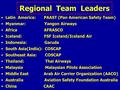 Regional Team Leaders Latin America: PAAST (Pan American Safety Team) Myanmar: Yangon Airways Africa AFRASCO Iceland: FSF Iceland/Iceland Air Indonesia: