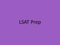 LSAT Prep. How early should I start? Plan it like a job.