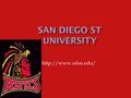 School name: Aztecs Mascot: Zuma the Jaguar.