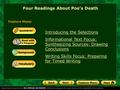 Introducing the Selections Informational Text Focus: Synthesizing Sources: Drawing Conclusions Writing Skills Focus: Preparing for Timed Writing Feature.