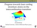 Progress towards laser cooling strontium atoms on the intercombination transition Danielle Boddy Durham University – Atomic & Molecular Physics group.