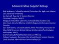 Administrative Support Group Bob Berkowitz, School/Academic/Consultant for Big6.com (Wayne CSD, Syracuse University) Jen Cannell, Questar III System Director.