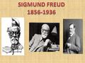 Sigmund Freud was an Austrian physician whose influence on psychology is still felt today. Freud developed his theory by treating people with emotional.