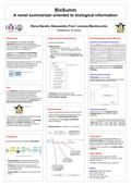 BioSumm A novel summarizer oriented to biological information Elena Baralis, Alessandro Fiori, Lorenzo Montrucchio Politecnico di Torino Introduction text.