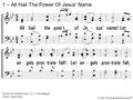 1. All hail the power of Jesus' name! Let angels prostrate fall! Let angels prostrate fall, Bring forth the royal diadem, And crown Him, crown Him, crown.