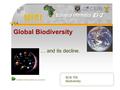 Available at  Global Biodiversity … and its decline. BCB 705: Biodiversity.