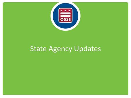 State Agency Updates.  your “claim” to: DDOE’s amendment act: Styrofoam ban beginning January 1, 2016 Vendors that offer alternative.