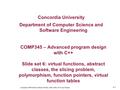 Copyright 2006 Pearson Addison-Wesley, 2008, 2009, 2013 Joey Paquet 6-1 Concordia University Department of Computer Science and Software Engineering COMP345.