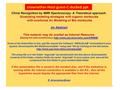 7/6/2012 11:50:10 AMAravamudhan: Chiral Recognition by NMR1 Chiral Recognition by NMR Spectroscopy- A Theoretical approach. Illustrating modeling strategies.