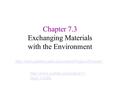 Chapter 7.3 Exchanging Materials with the Environment   Qqsf_UJcfBc.