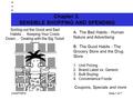 CHAPTER 3Slide 1 of 7 Chapter 3. SENSIBLE SHOPPING AND SPENDING Sorting out the Good and Bad Habits… Keeping Your Costs Down… Dealing with the Big Ticket.