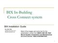 BIX In-Building Cross Connect system BIX Installation Guide ELCM 254 Updated December 2013 gmail.com 1 Most of the images and some text for.