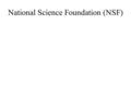 National Science Foundation (NSF). Directorate for Computer and Information Science and Engineering (CISE)