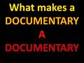 Filming and camera crew and sound crew play one for the most important roles in the documentary. The camera crew play possibly the most important role.