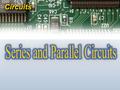 Series Current Series Voltage Drops In a series circuit the sum of the voltage drops across each resistor or device is equal to the potential difference.