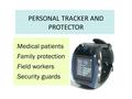 PERSONAL TRACKER AND PROTECTOR  Medical patients  Family protection  Field workers  Security guards.