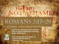 Romans 2:17-29 A CD of this message will be available (free of charge) immediately following today’s Bible study. This message will be available via podcast.