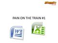 PAIN ON THE TRAIN #1 I forgot to do something for the Boss : ( Can you help me please?