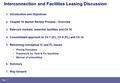 1 1Page Interconnection and Facilities Leasing Discussion 1. Introduction and Objectives 2. Chapter 10 Market Review Process - Overview 3. Relevant markets,