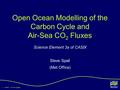 1 04/2003 © Crown copyright Open Ocean Modelling of the Carbon Cycle and Air-Sea CO 2 Fluxes Science Element 3a of CASIX Steve Spall (Met Office)