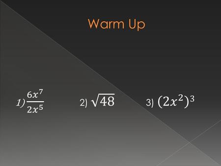  When adding radical expressions, you want to have the same root and radicand.  With the same root and radicand, you can add the coefficients and.