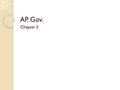 AP. Gov. Chapter 3. Chap. 3 Federalism strengthens Judicial System (it is needed to deal with fights between States and Feds) States have always been.