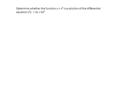 Determine whether the function y = x³ is a solution of the differential equation x²y´ + 3y = 6x³.